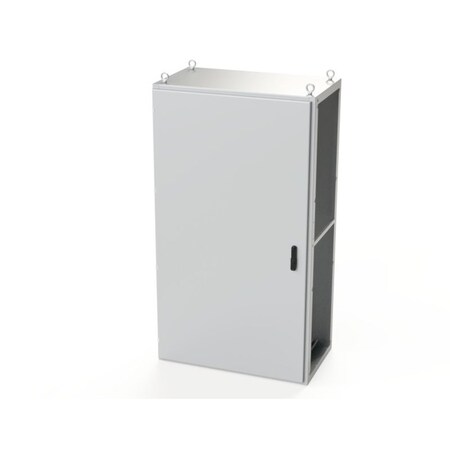 Saginaw Control & Engineering 3 Point Latch with Padlock Swing Handle Electrical Enclosures, 70.87 in H, 22 in D, 39.37 in W SCE-S181006LG